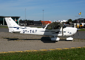 OY-TAF at Aalborg (EKYT)