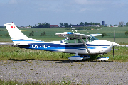 OY-ICF at Randers (EKRD)