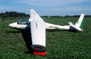 OY-XBB at Hjørring gliderfield