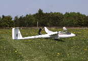 OY-XZE at Arnborg (EKAB)