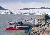OY-ACA at Greenland