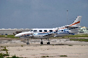 OY-CRU at Oranjestad, Aruba (TNCA)