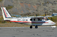 OY-OCM at Kangerlussuaq (SFJ/BGSF)