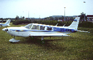 OY-CRW at Aalborg (EKYT)