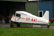 OY-AAT at Aalborg (EKYT)