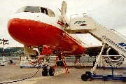 OY-SHA at Boeing Field, Seattle WA (KBFI