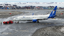 OY-JZT at Sønder Strømfjord (BGSF)