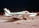 OY-ECF at Aalborg (EKYT)