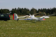 OY-HXB at Arnborg (EKAB)