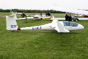 OY-XGW at RAF Bicester, UK